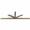 Ekena Millwork Richland Smooth Timber Gable Bracket, Douglas Fir, 96"W x 32"H x 3 1/2"D x 3 1/2"F, 8/12 Pitch GBW096X32X0404RIC00SDF - alternate 5